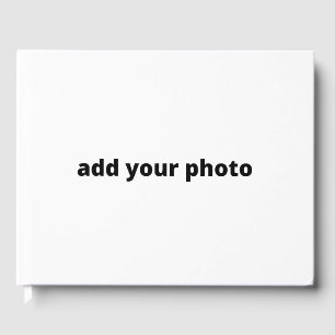 Livro De Visitas personalizado adicionar a sua fotografia à sua lis