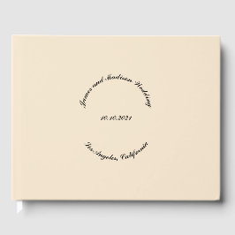 Livro De Visitas Personalizar nome, data, preto, casamento de champ