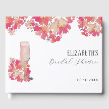 Pétalas & Prosecco Chá de Noiva Floral Rosa