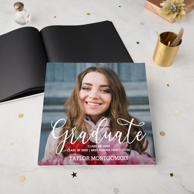 Livro De Visitas Photo Graduate Scrap and (Frente aberta)