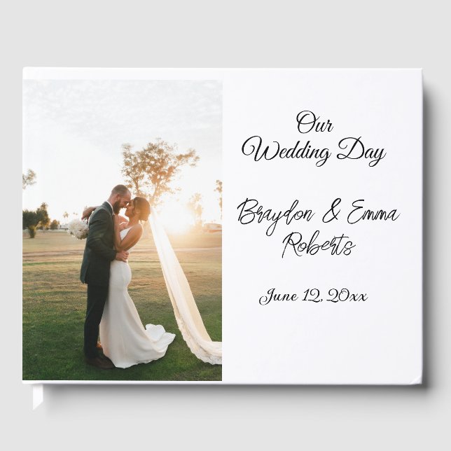 Livro De Visitas Photo Guest Book (Frente)