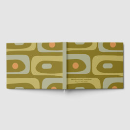 Livro De Visitas Piquete Retroativo Moderno do meio século Personal