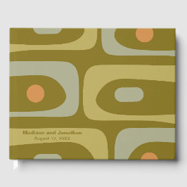 Livro De Visitas Piquete Retroativo Moderno do meio século Personal