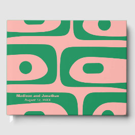 Livro De Visitas Piquete Retroativo Moderno do meio século Personal