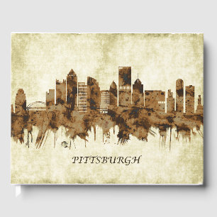 Livro De Visitas Pittsburgh Pensilvânia Cityscape