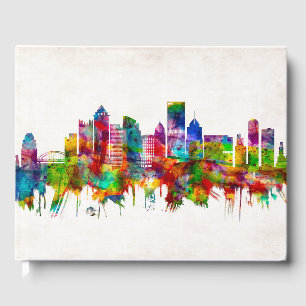 Livro De Visitas Pittsburgh Pensilvânia Skyline