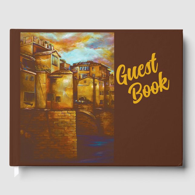 Livro De Visitas Ponte Vecchio, Florença (Frente)