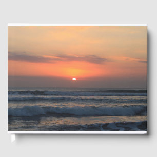 Livro De Visitas pôr do sol tropical