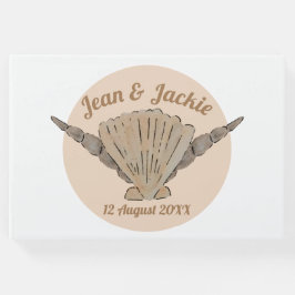 Livro De Visitas Prateleiras do Mar de Aquarela