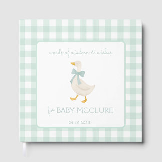 Livro De Visitas Preppy Goose Wishes 