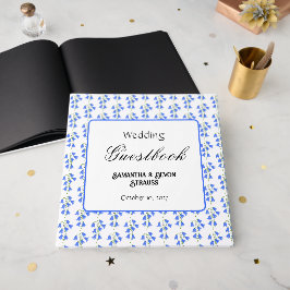 Livro De Visitas Presentes E Cartões De Casamento De Flores De Camp