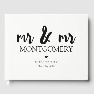 Livro De Visitas Preto e Branco Sr. e Calliografia