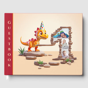 Livro De Visitas Primeiro aniversario de Fotografias de Grande Núme