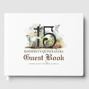 Livro De Visitas Princesa Quinceanera Guest Book