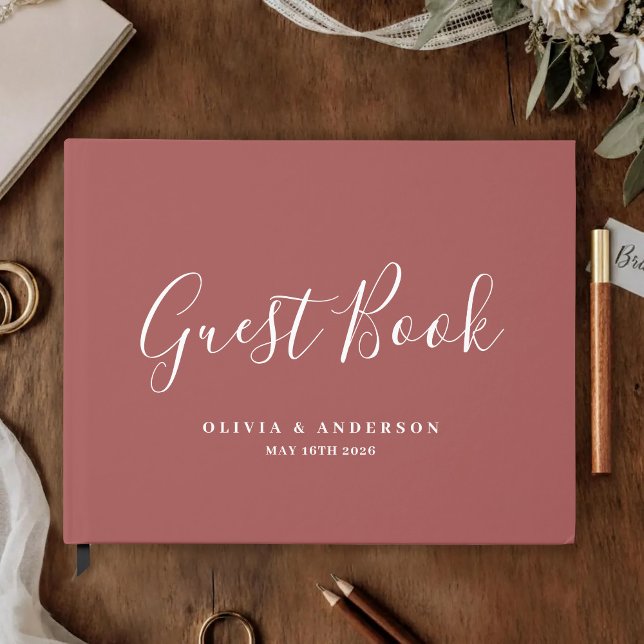 Livro De Visitas Protea Nativa Aquarela Floral Boho Botânico (Criador carregado)