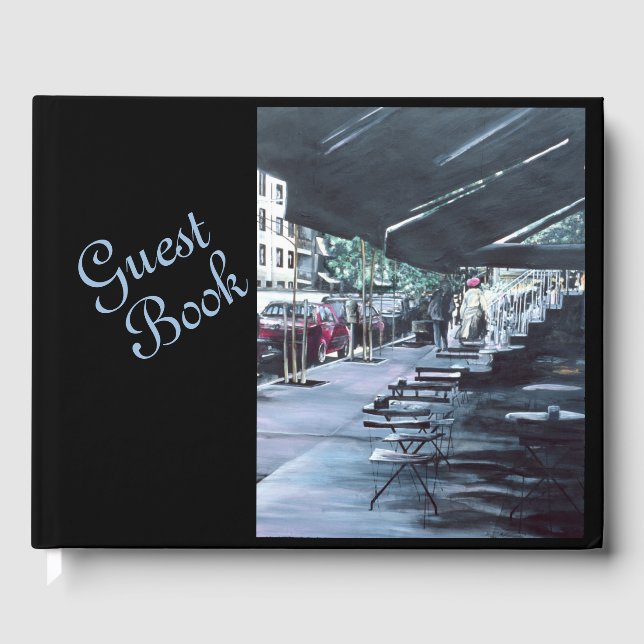 Livro De Visitas Protegido pelo Sol da Manhã de Médio (Frente)