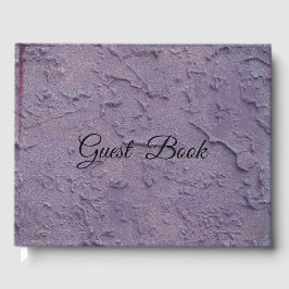 Livro De Visitas Purple Stucco