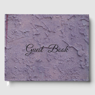 Livro De Visitas Purple Stucco