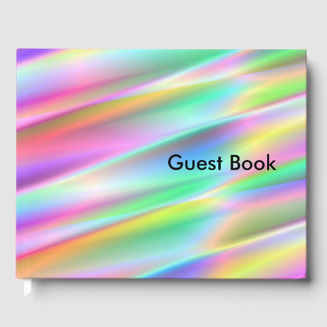 Livro De Visitas Rainbow Rain (Frente)