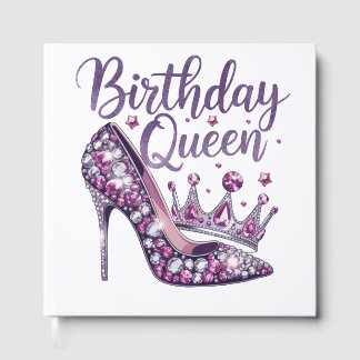 Livro De Visitas Rainha de Aniversário