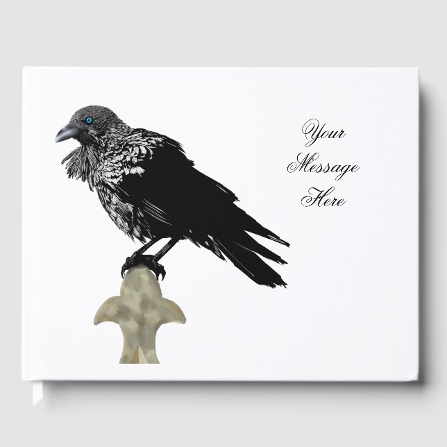 Livro De Visitas Raven Incluso (Frente)