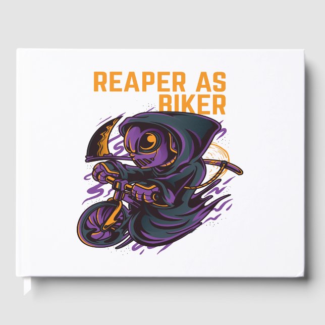 LIVRO DE VISITAS REAPARECER COMO BIKER (Frente)