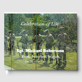 Livro De Visitas Reflexões sobre o Memorial Veterano do Vietnã