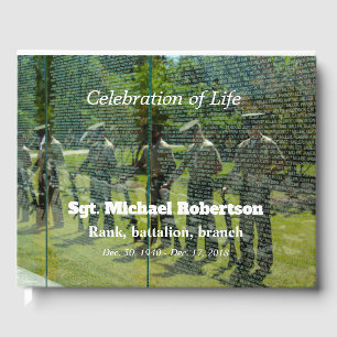 Livro De Visitas Reflexões sobre o Memorial Veterano do Vietnã