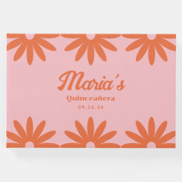 Livro De Visitas Retro Daisy Quinceanera