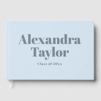 Retro Soft Azul Bonito Estético Personalizado Grad