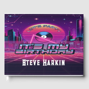 Livro De Visitas Rockin Vaporwave