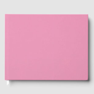 Livro de Visitas Rosa Casamento Minimalista Eleg