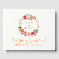Rosa cor-de-rosa, cor-de-pêssego, guia de casament