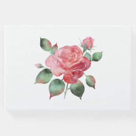 Livro De Visitas Rosa Delicada