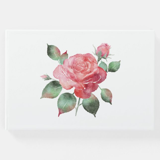 Livro De Visitas Rosa Delicada (Frente)