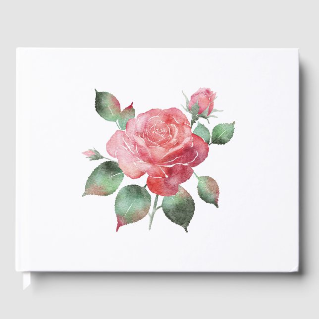 Livro De Visitas Rosa Delicada (Frente)