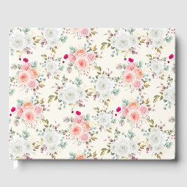 Livro De Visitas Rosa Guest Book