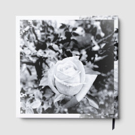 Livro de Visitas Rosa Monocromática para Casamento