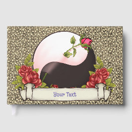 Livro de Visitas Rosa Yin Yang