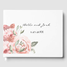 Rosas Românticas de Pêssego Casamento Floral