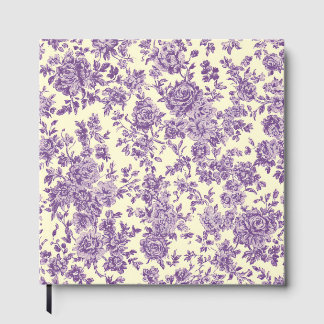 Livro De Visitas Rosas Roxas