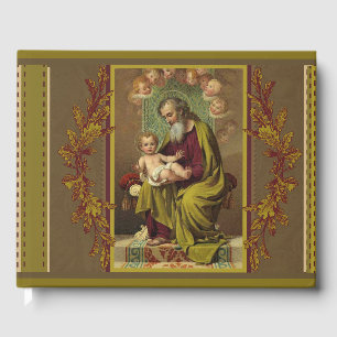 Livro De Visitas Rua: Joseph Child Jesus Banquete Day Guest Book