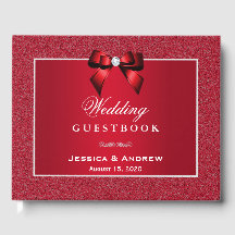 Ruby Red & Na moda Gem Wedding