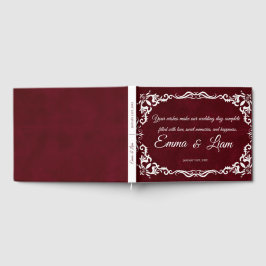 Livro De Visitas Rustic Mexican Wedding Guest Book 