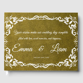 Livro De Visitas Rustic Mexican Wedding Guest Book 