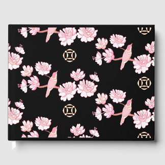 Livro De Visitas Sakura, flor de primavera, flor de cereja japonesa