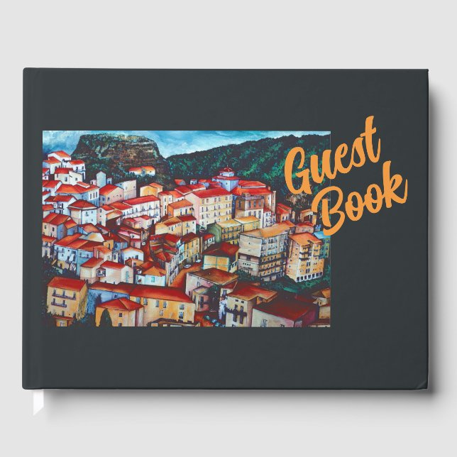 Livro De Visitas San Chirico, Itália (Frente)