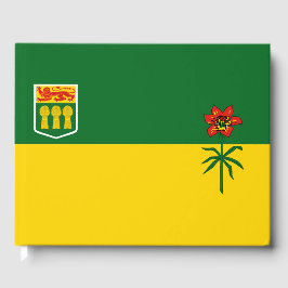 Livro De Visitas Saskatchewan Flag