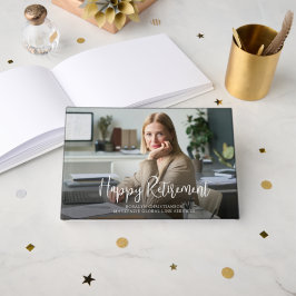 Livro De Visitas Script Manuscrito de Retirement One Photo