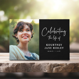 Livro De Visitas Script Memorial Photo & Message Sympathy